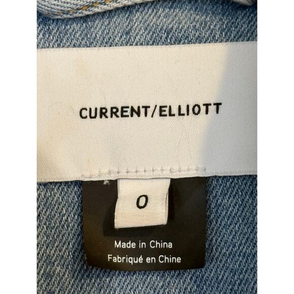 Current Elliot Denim Dress Women 0 X Small Blue Western Preppy Casual Festival - Picture 4 of 7
